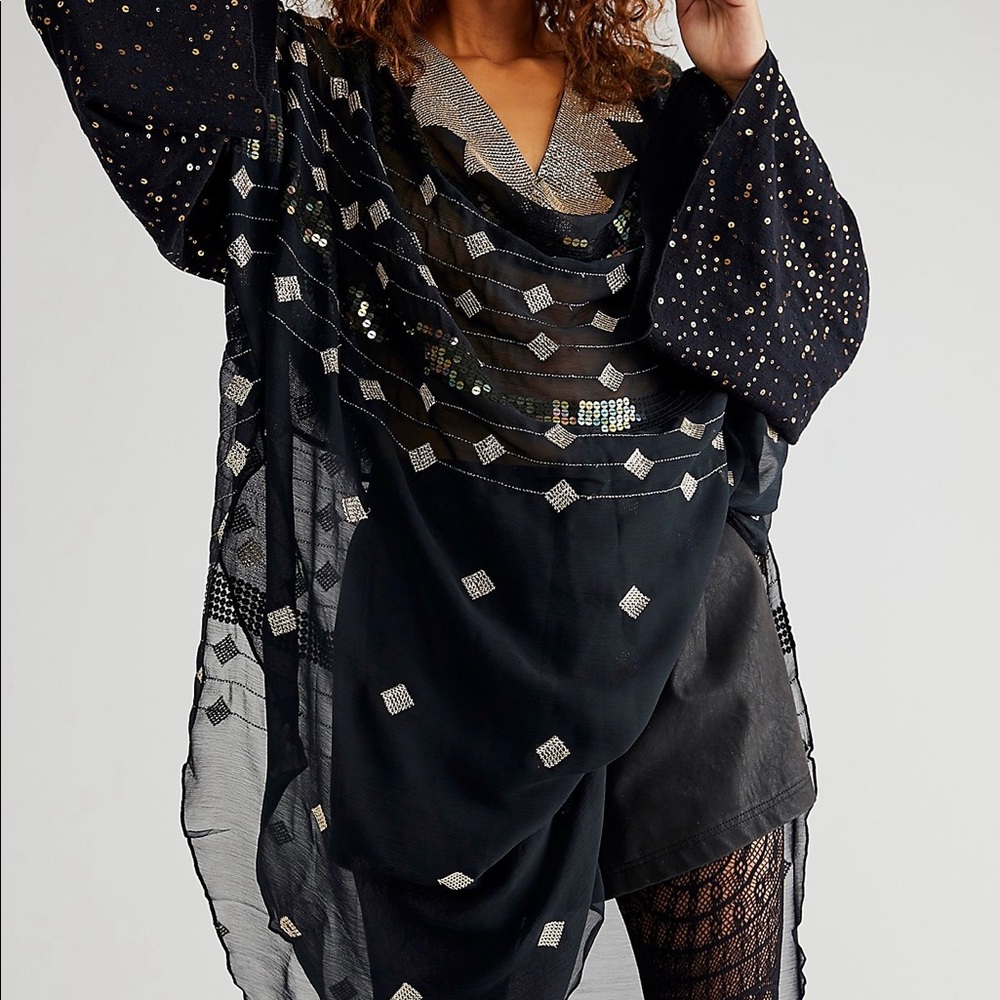 Star Tunic by Free People, NWOT (never worn)